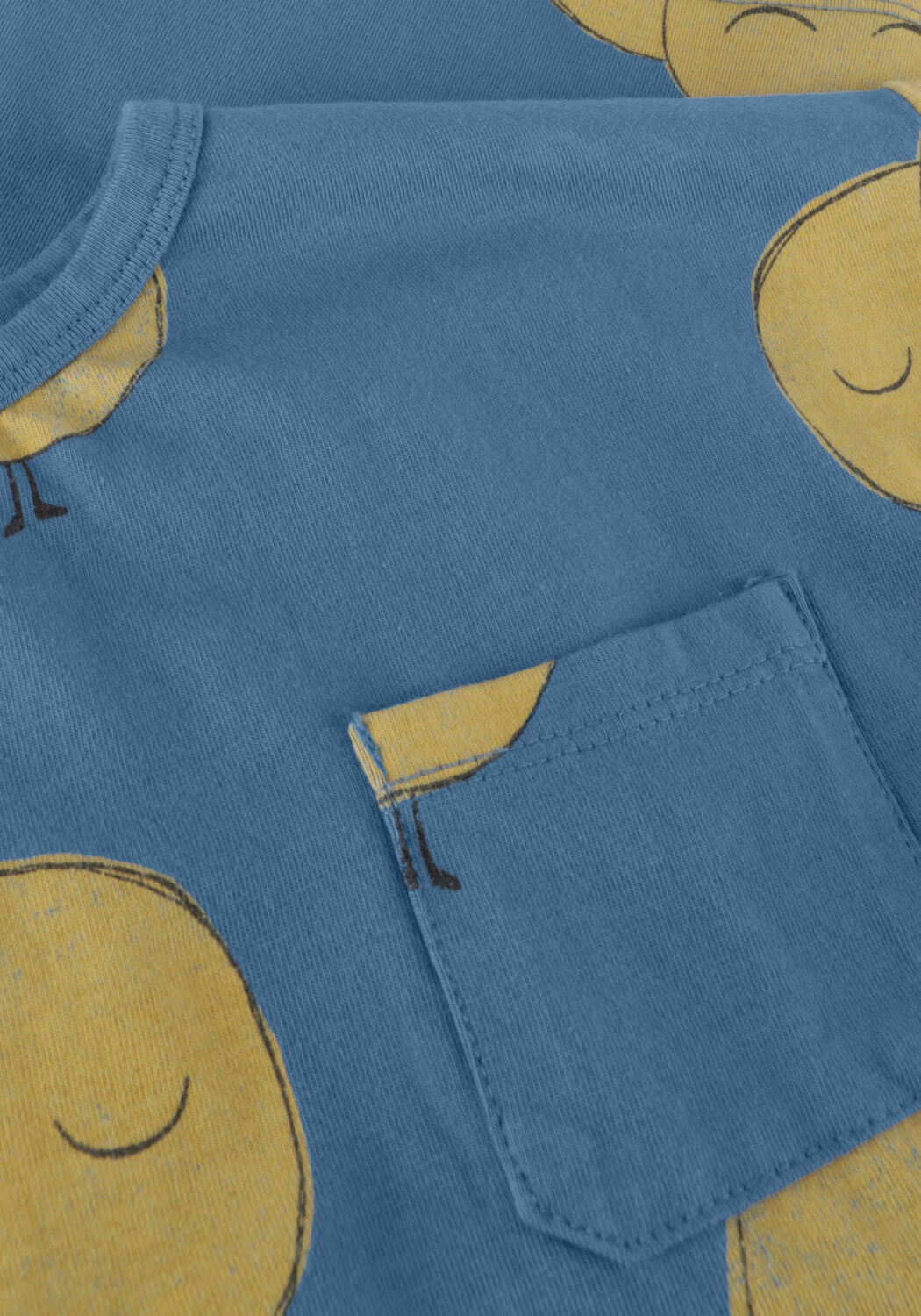Blauwe L&Ouml;TIEKIDS T-shirt S24-09-23 - large