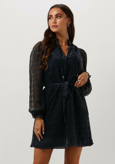 Blauwe FREEBIRD Mini jurk ADALINE - large