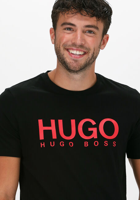 Zwarte HUGO T-shirt DOLIVE 10182493 01 - large