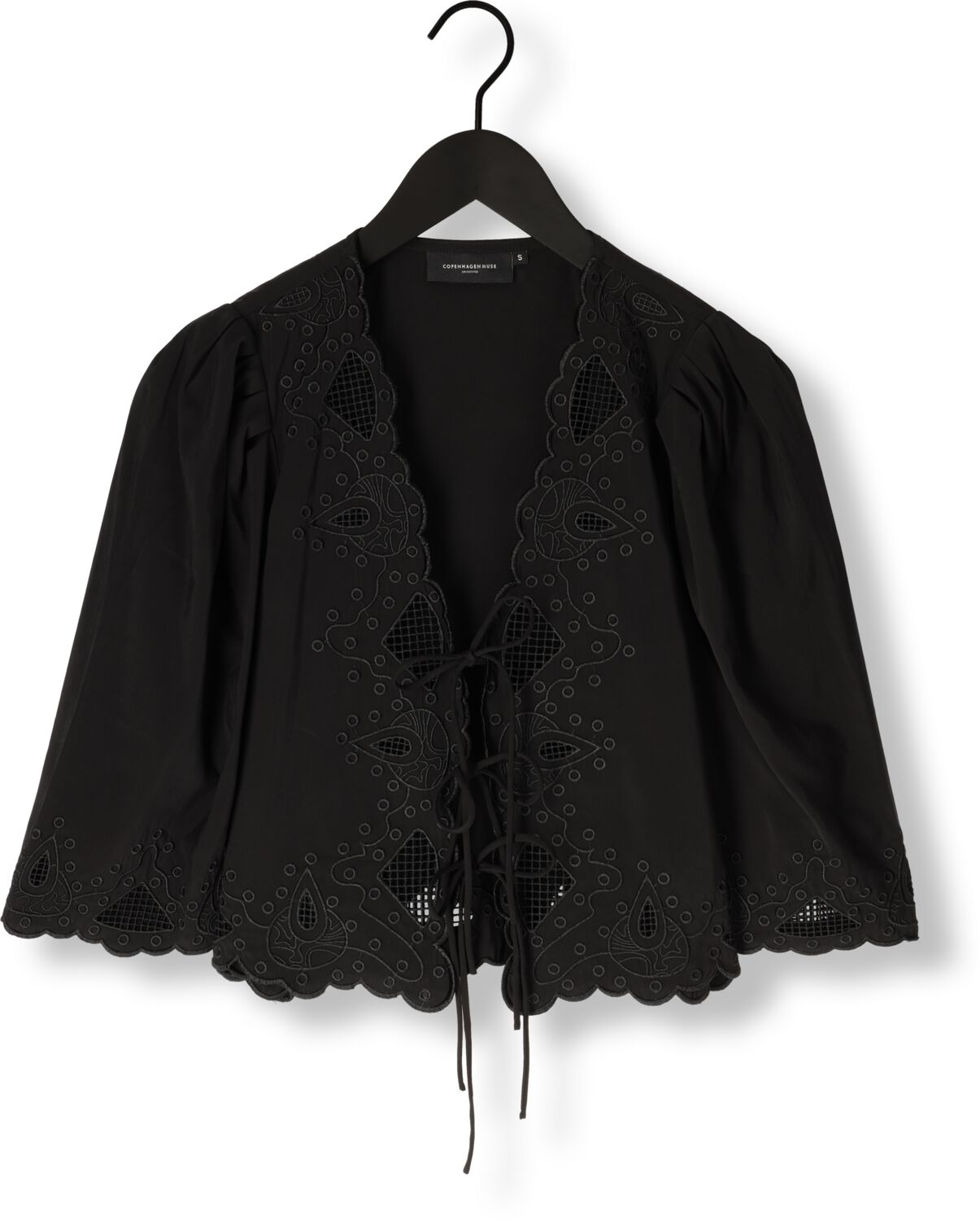 COPENHAGEN MUSE Dames Blouses Madelyn Blouse Zwart
