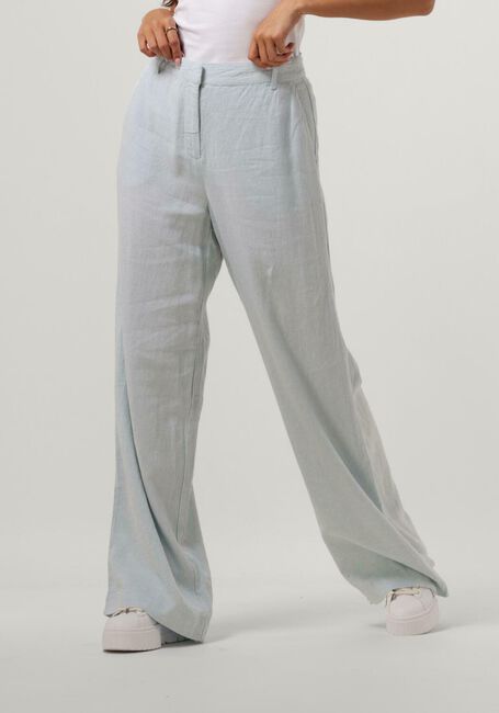 Lichtblauwe MSCH COPENHAGEN Pantalon MSCHKARIMA GINIA PANTS - large