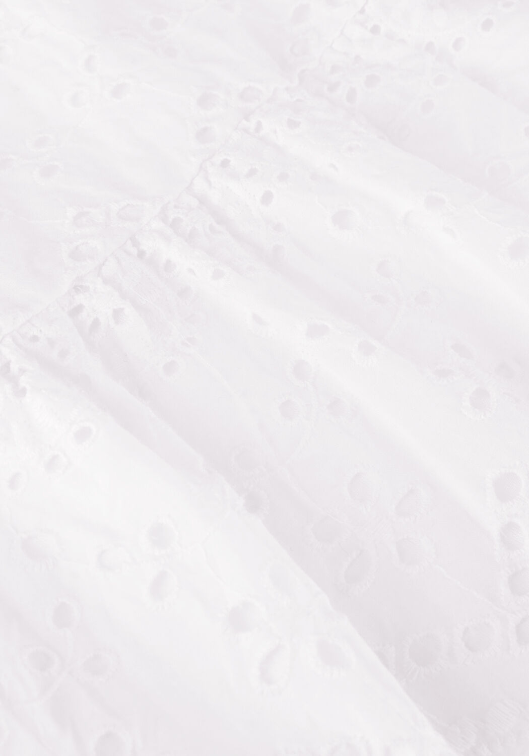 Witte NOTRE-V Mini jurk NV-DONNA DRESS BRODERIE ANGLAISE DRESS - large