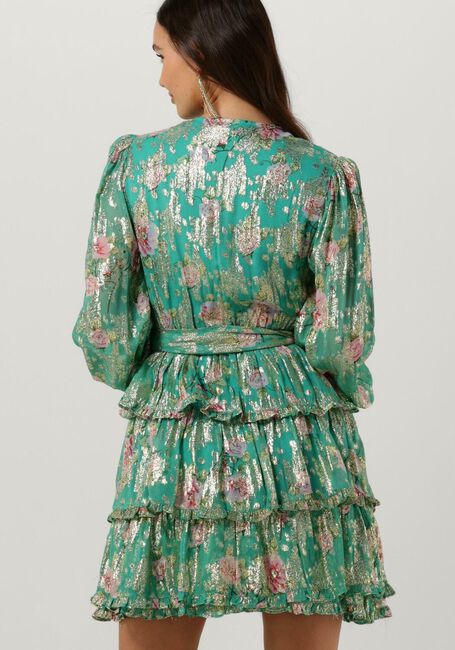 Groene EST'SEVEN Mini jurk EST'CITY DRESS HANDMADE - large