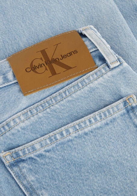 Lichtblauwe CALVIN KLEIN Straight leg jeans HIGH RISE STRAIGHT Lichtblauwe CALVIN KLEIN Straight leg jeans HIGH RISE STRAIGHT - large