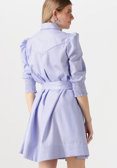 Lichtblauwe EST'SEVEN Mini jurk ELISE DRESS - large