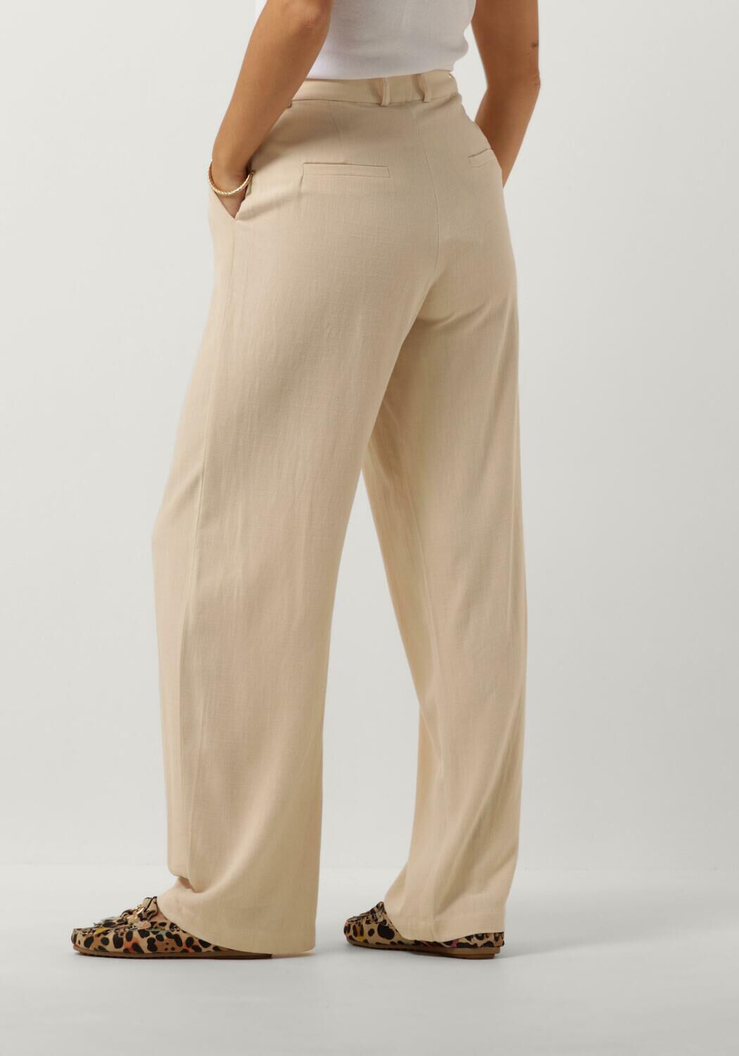 YDENCE Dames Broeken Pants Rhys Beige