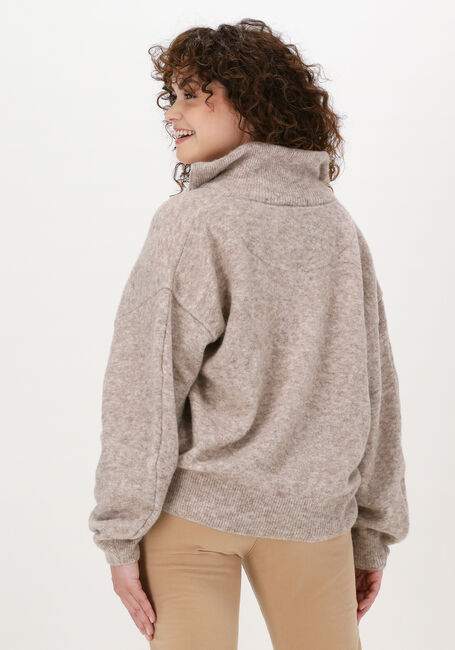 Beige 10DAYS Sweater HIGH NECK SWEATER - large