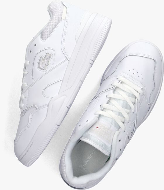 Witte LACOSTE Lage sneakers LINESHOT - large
