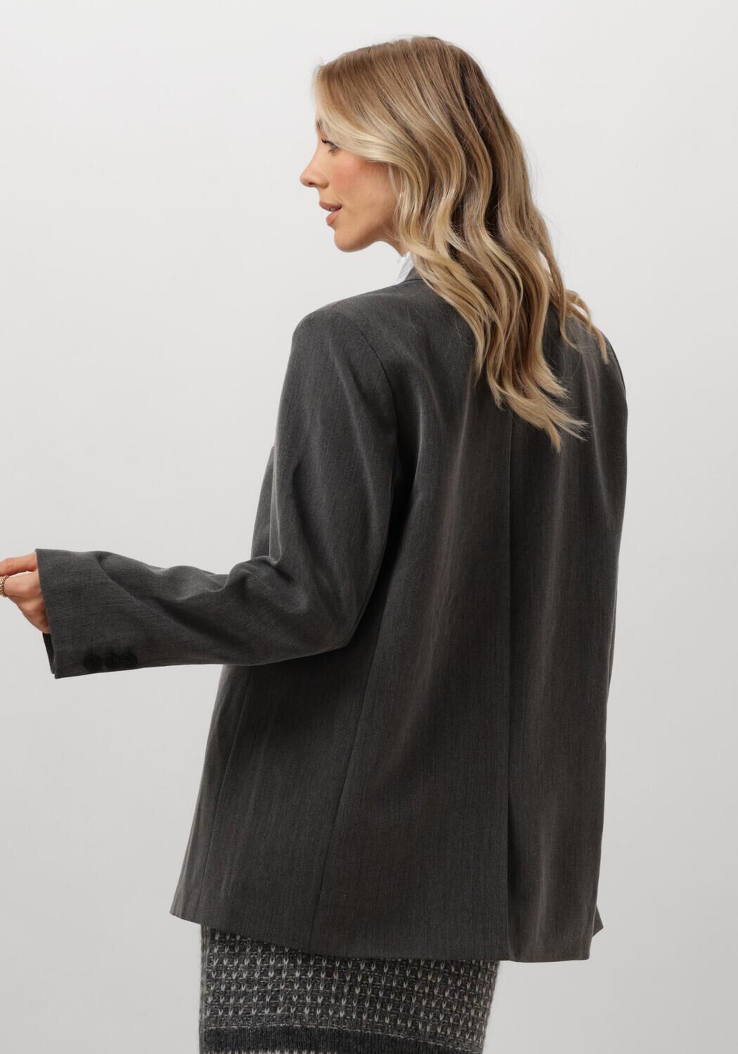 Y.A.S. Dames Blazers Yaslikka Ls Oversized Blazer Donkergrijs