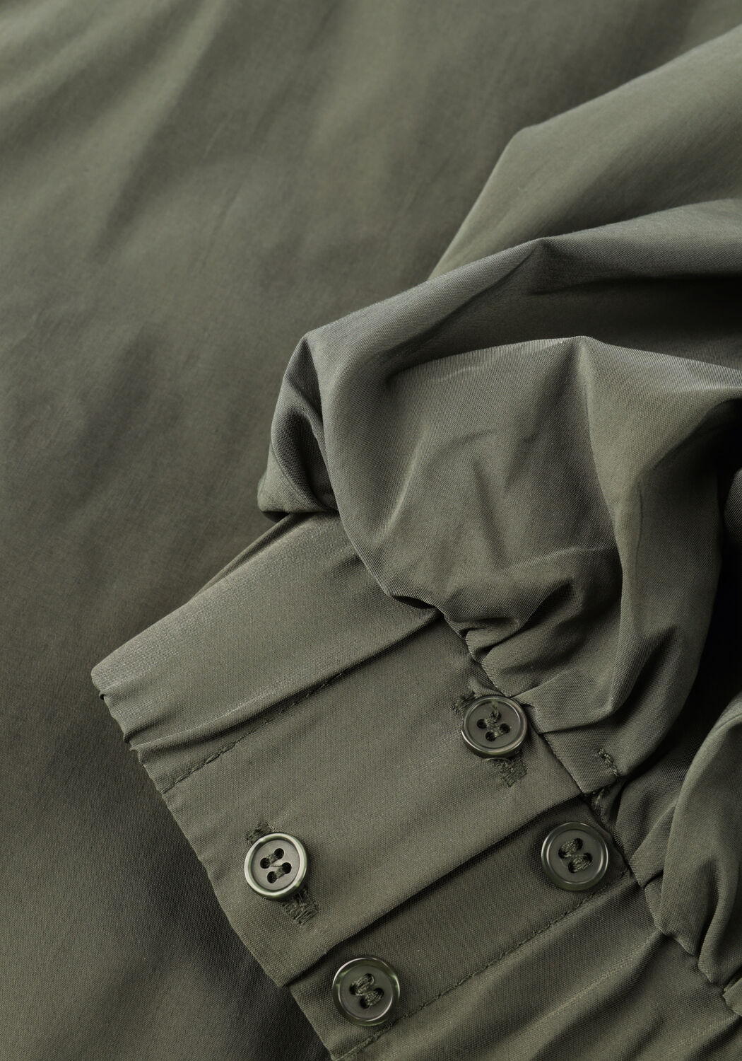 Donkergroene NEO NOIR Blouses ETTA POPLIN SHIRT - large