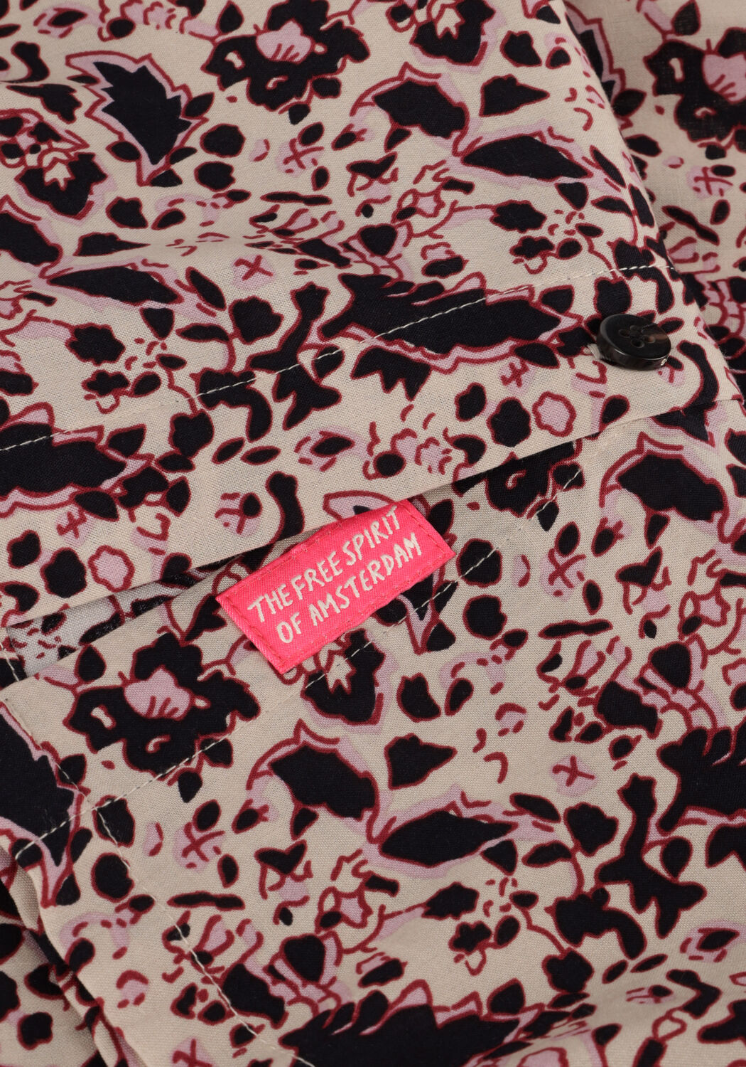 Multi SCOTCH & SODA Blouses PRINTED BALLOON SLEEVE SHIRT - large