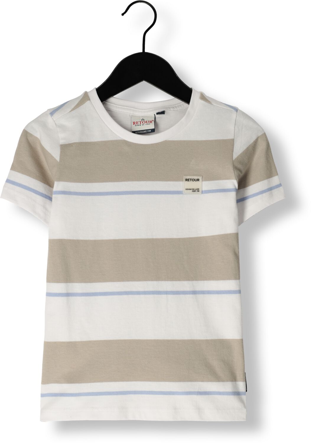 RETOUR Jongens Polo's & T-shirts Curtis Wit
