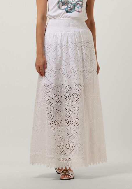 Witte GUESS Maxirok SANGALLO RAFA LONG SKIRT - large