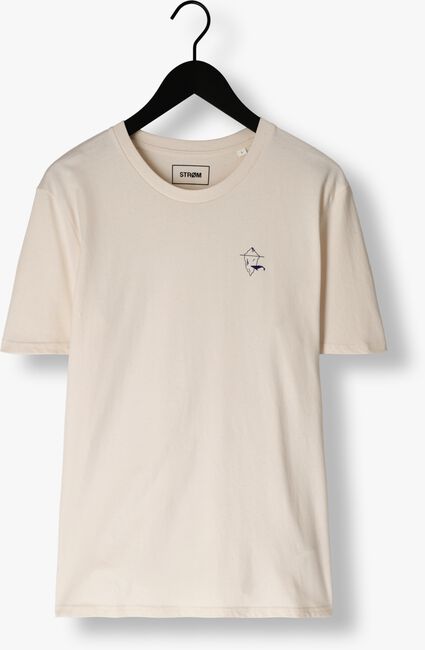 Beige STRØM Clothing T-shirt T-SHIRT - large