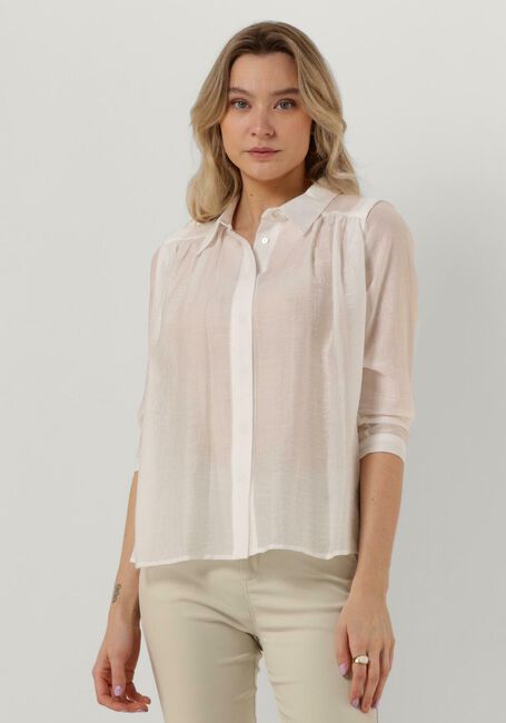 Gebroken wit MINUS Blouses ANEDA 3/4 SLEEVE SHIRT - large