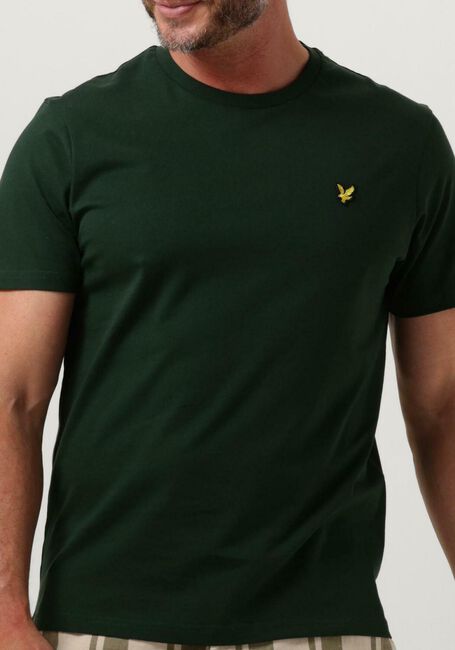 Groene LYLE & SCOTT T-shirt PLAIN T-SHIRT - large