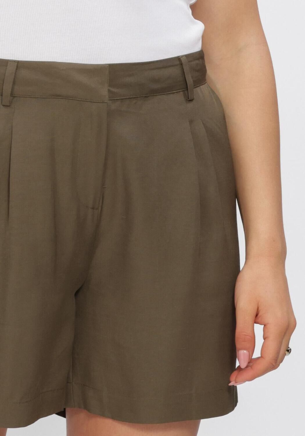 Khaki ENVII Broeken ENDARA SHORTS 7413 - large