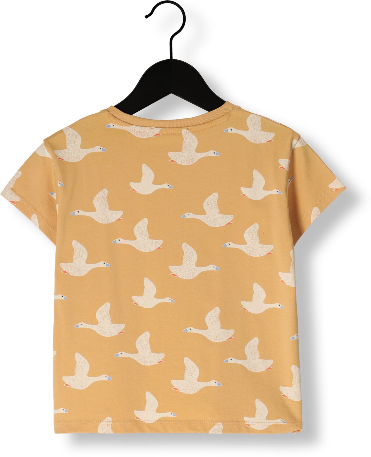 Sproet & Sprout Jongens Polo's & T-shirts T-shirt Goose Print Beige