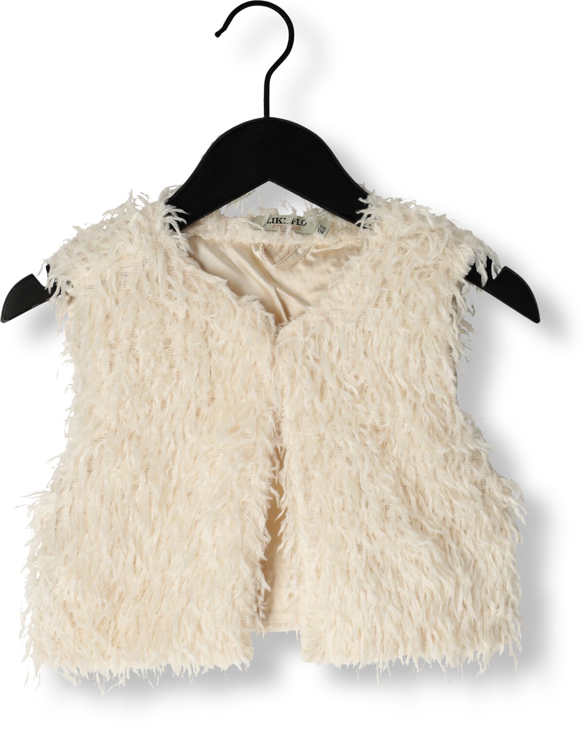 LIKE FLO Meisjes Blazers Feather Gilet Gebroken Wit