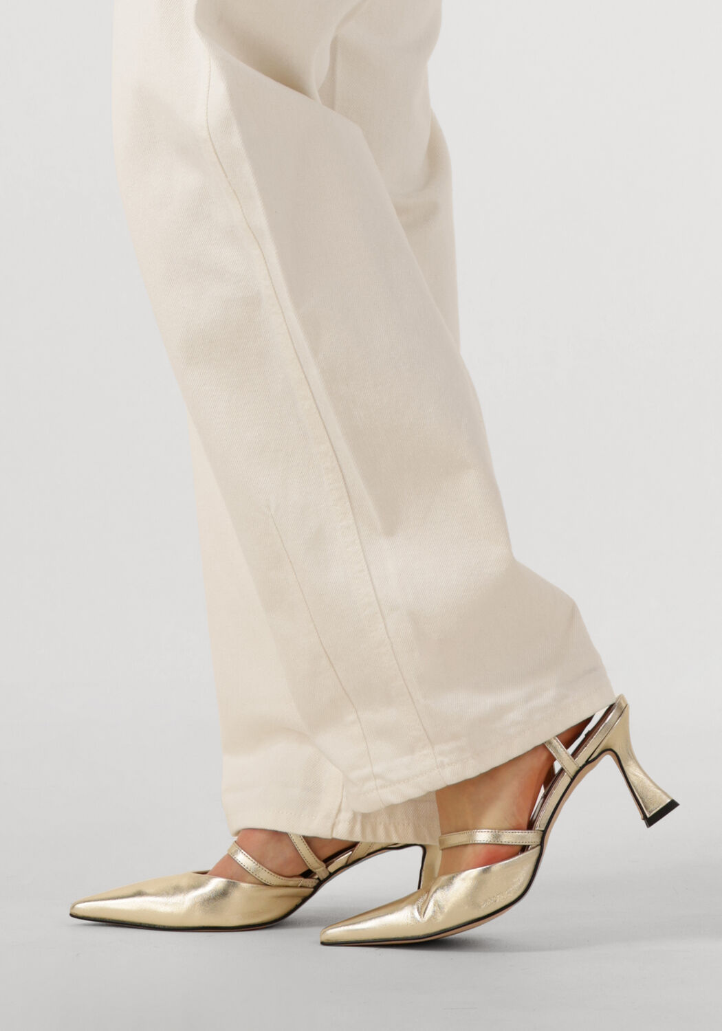 Gouden NOTRE-V Sandalen met hak 2722 - large