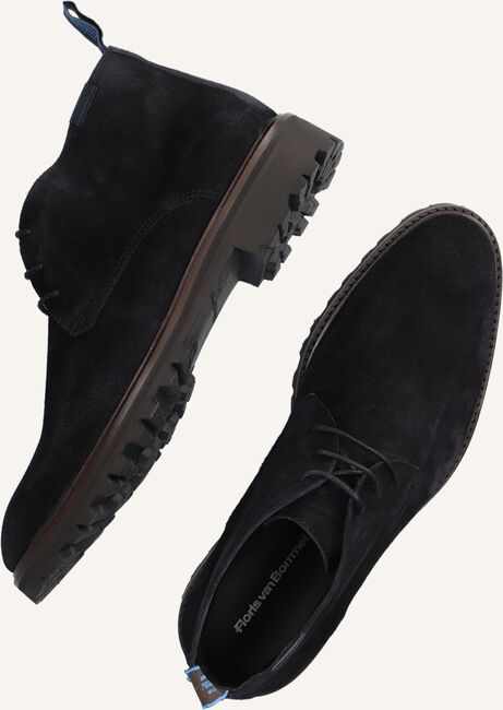 Zwarte FLORIS VAN BOMMEL Veterschoenen 20077 Zwarte FLORIS VAN BOMMEL Veterschoenen 20077 - large