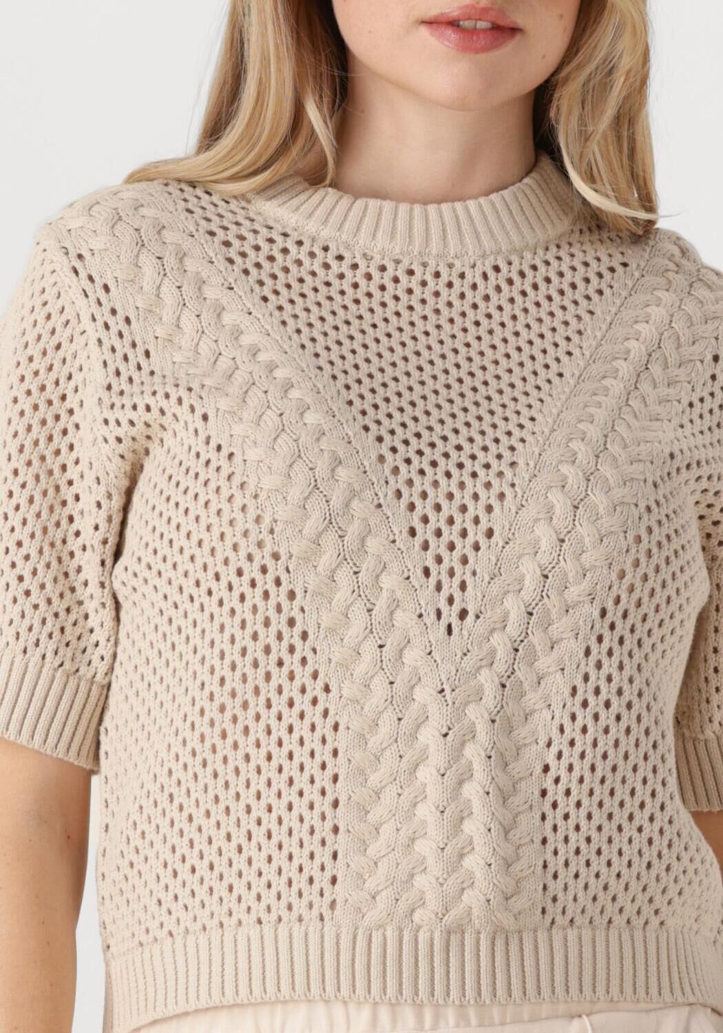 AIMEE THE LABEL Dames Truien & Vesten Kyarap Beige