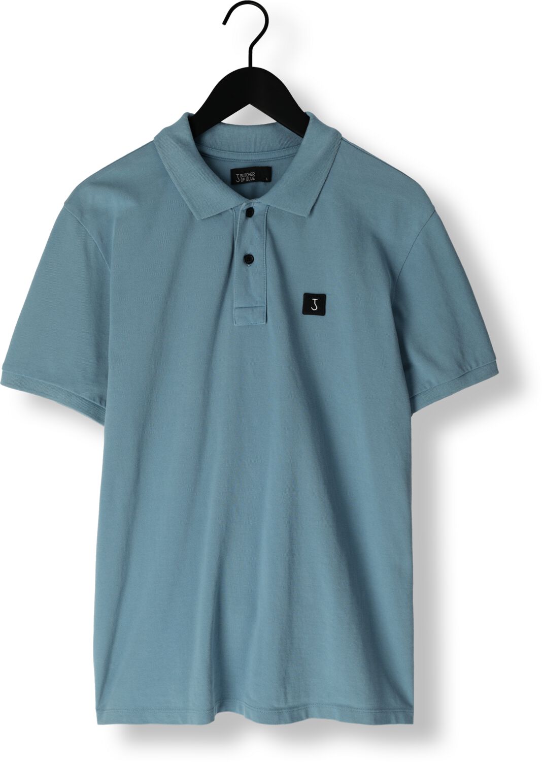 BUTCHER OF BLUE Heren Polo's & T-shirts Army Pique Polo Blauw