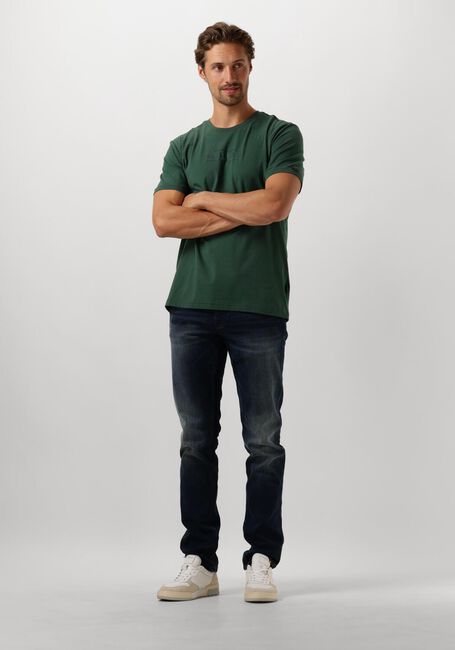 Groene PME LEGEND T-shirt SHORT SLEEVE R-NECK COTTON ELASTANE JERSEY - large