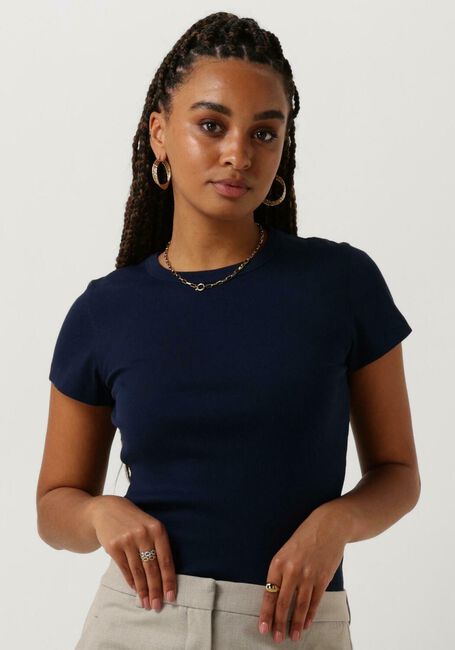 Donkerblauwe DRYKORN T-shirt KOALE - large