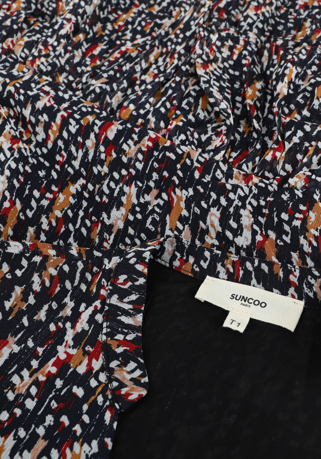 Zwarte SUNCOO Mini jurk ROBE CARLIE - large