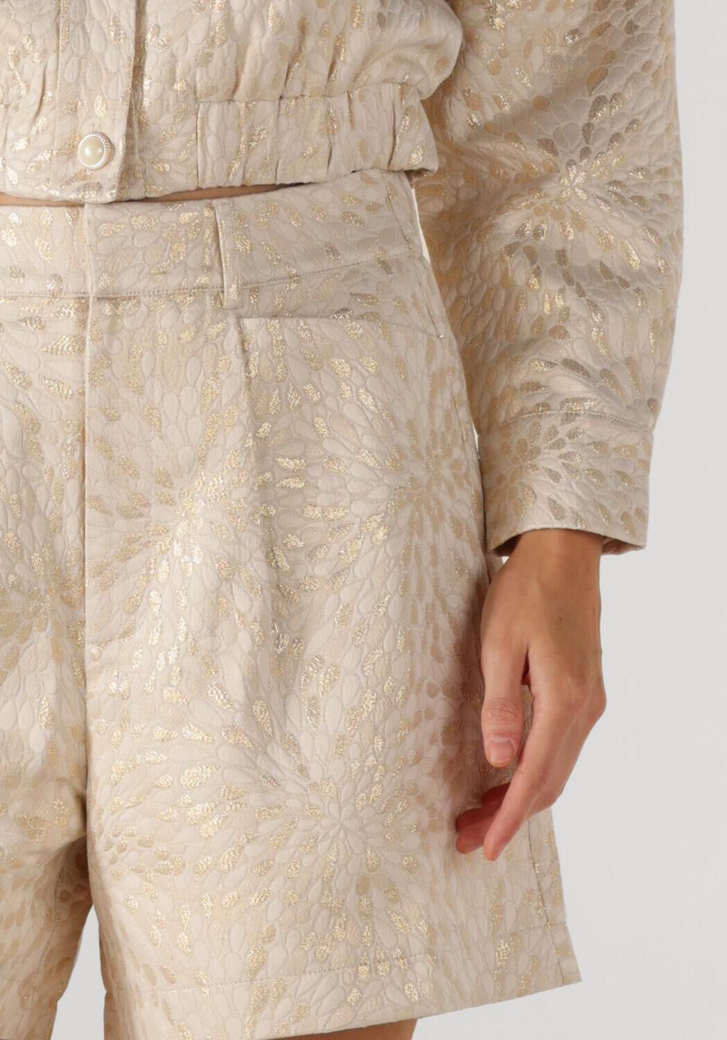 AMAYA AMSTERDAM Dames Broeken Ambia Short Beige