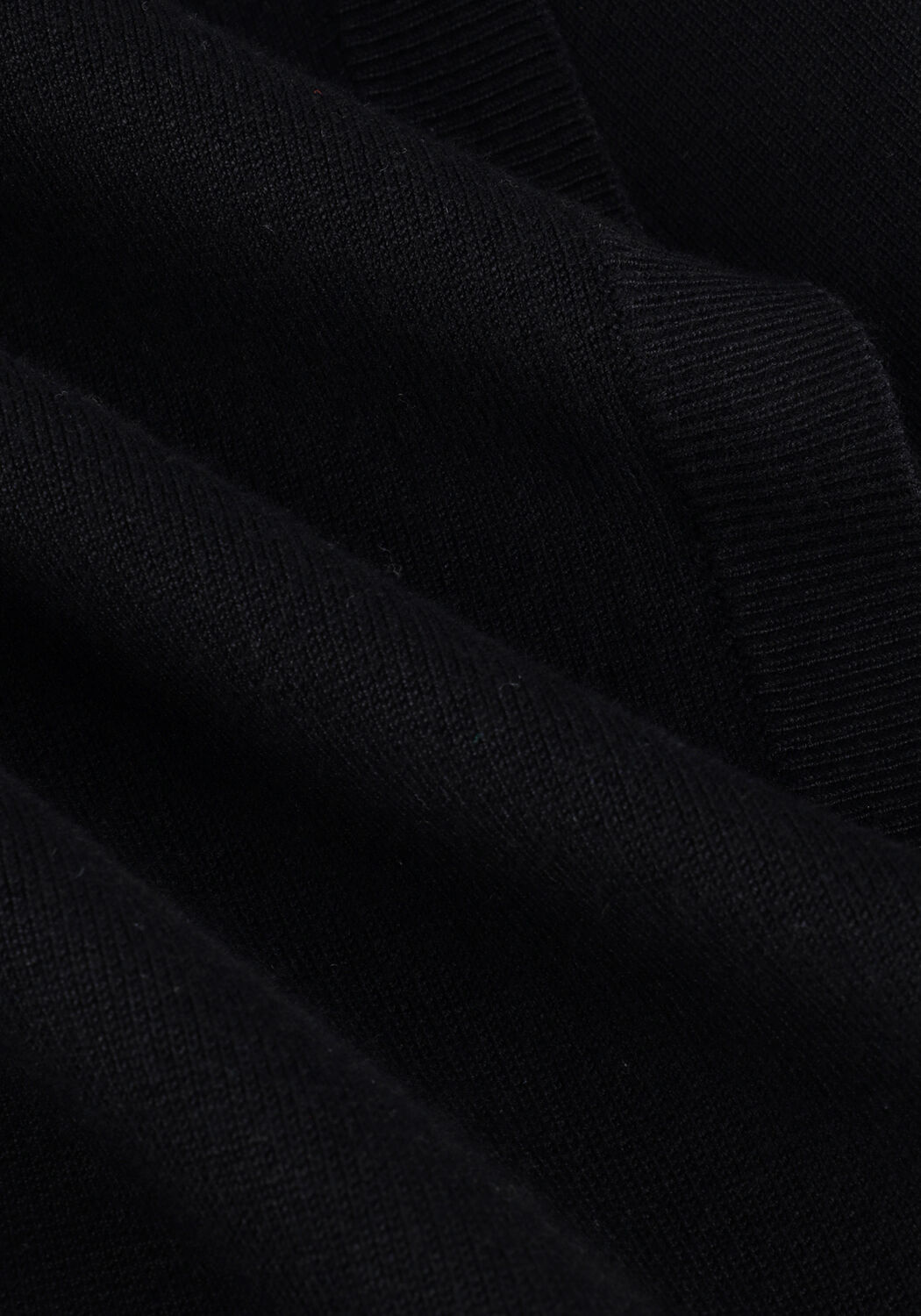 Zwarte Y.A.S. Mini jurk YASHALTON LS KNIT WRAP DRESS - large