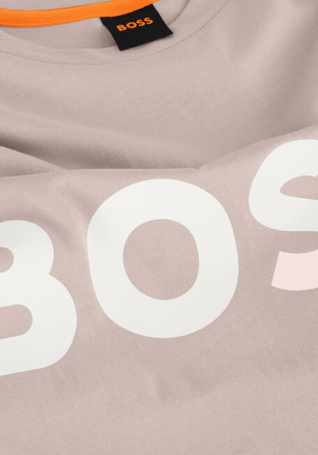 Beige BOSS ORANGE T-shirt THINKING_1 Beige BOSS ORANGE T-shirt THINKING_1 - large
