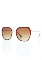 Bruine IKKI Zonnebril DONNA - medium