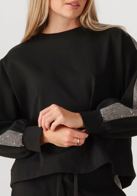 Zwarte ACCESS Sweater D54-2222-206 - large