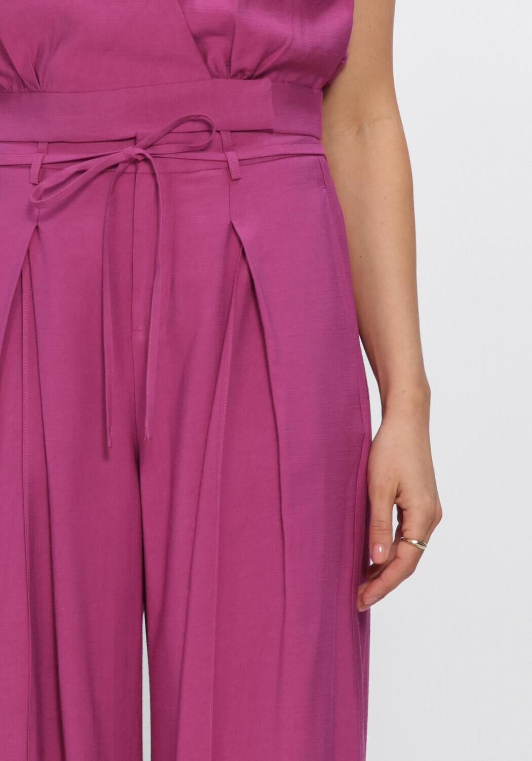 Roze SUNCOO Wijde broek JULIO - large