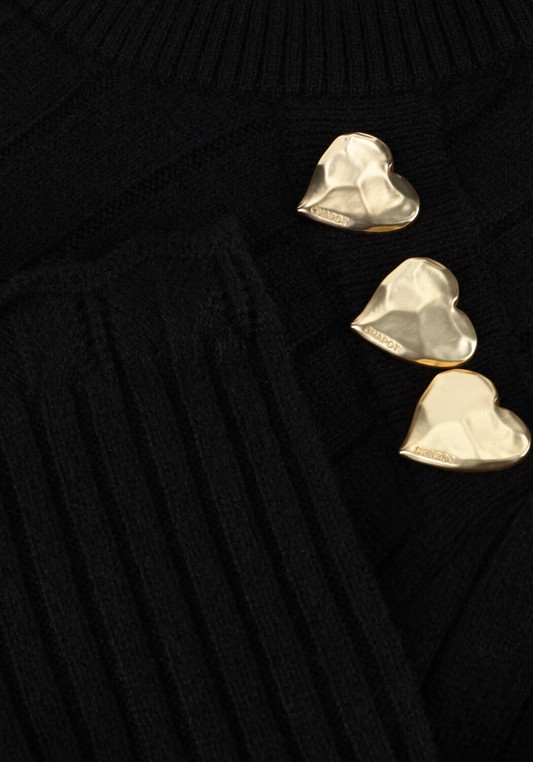 Zwarte FABIENNE CHAPOT Trui BANDA PULLOVER - large