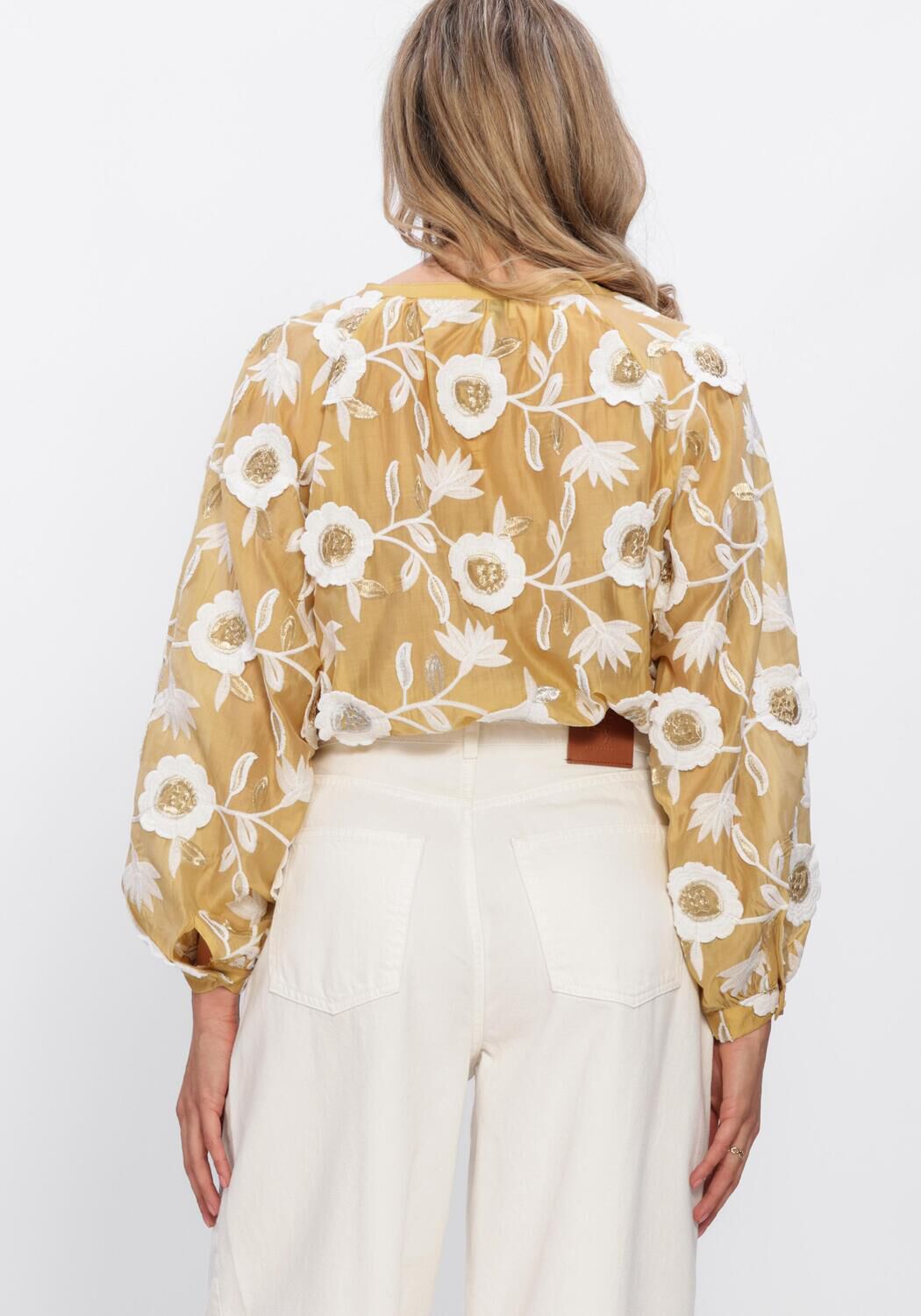 Gouden AAIKO Blouses ALANZA 3D TEN 518 - large