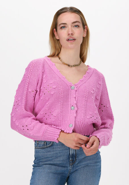 Roze Y.A.S. Vest YASBARBARA LS KNIT CARDIGAN - - large