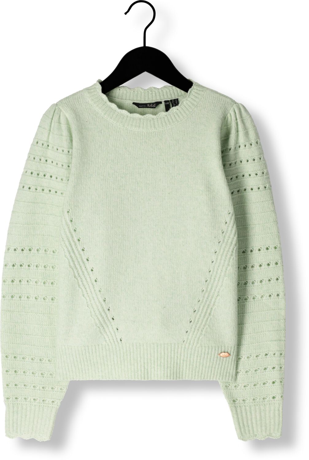 NOBELL Meisjes Truien & Vesten Kamile Girls Knitted Soft Sweater Turquoise