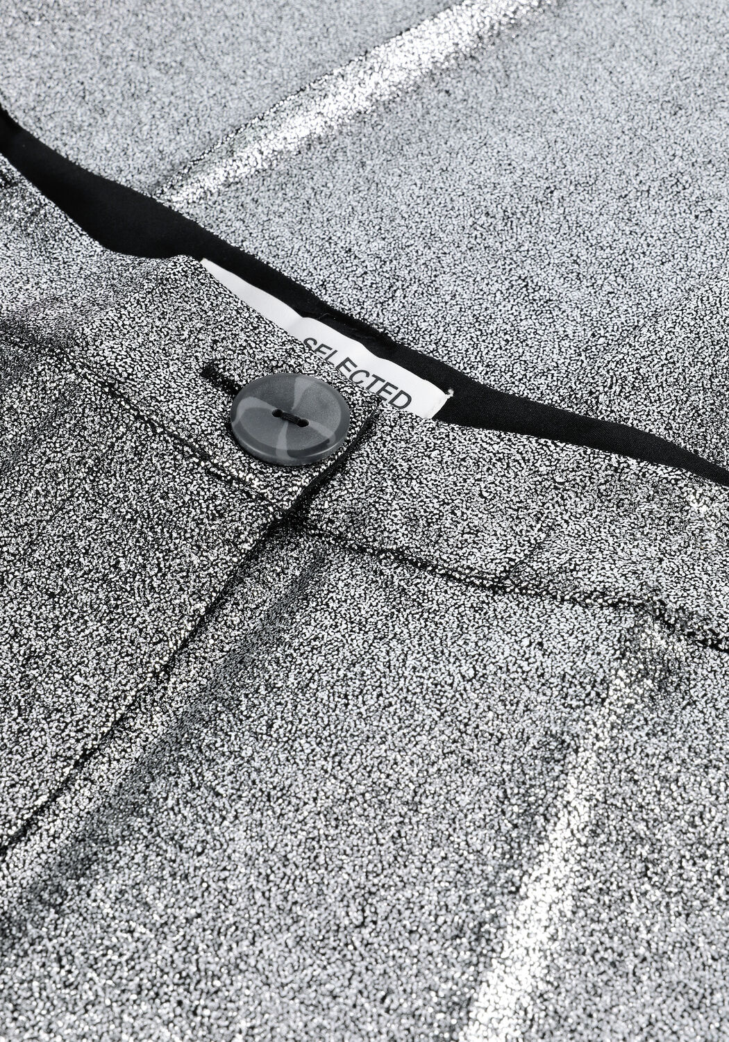 Zilveren SELECTED WOMEN Pantalon SANA HW TAPERED PANTS - large