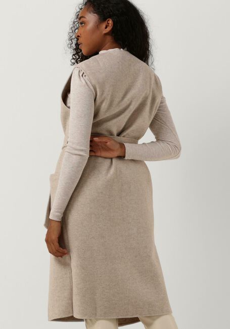 Beige SIMPLE Gilet CHILA JER-PES-WOOL-22-3 - large