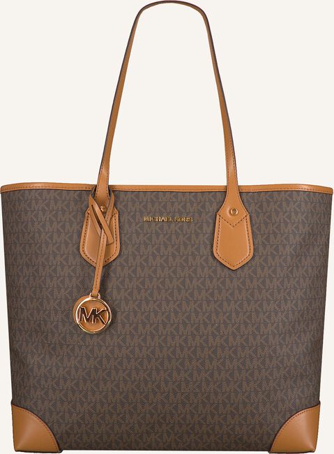 Bruine MICHAEL KORS Shopper EVA LG TOTE Bruine MICHAEL KORS Shopper EVA LG TOTE - large