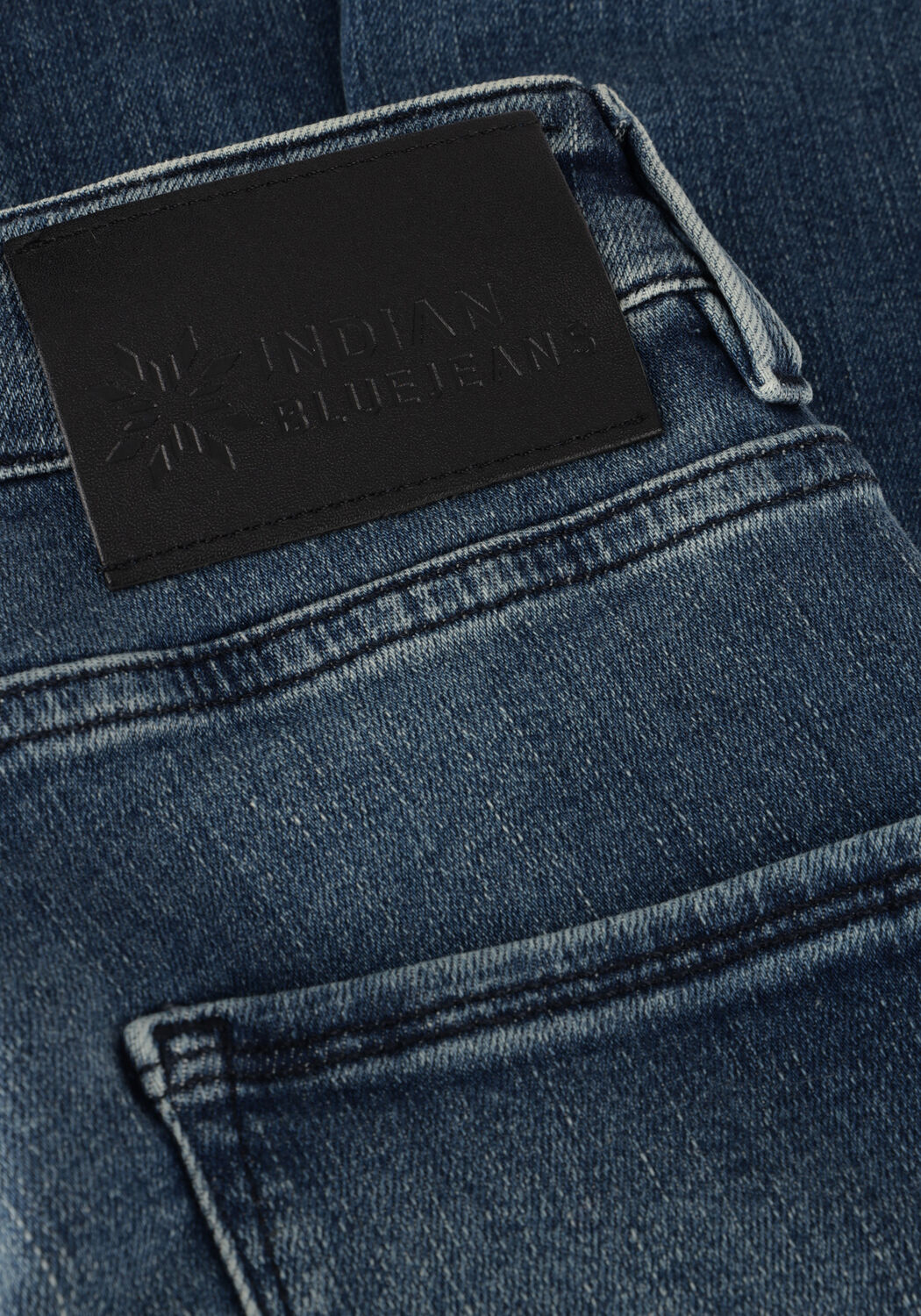 Blauwe INDIAN BLUE JEANS Straight leg jeans BLUE MAX STRAIGHT FIT - large