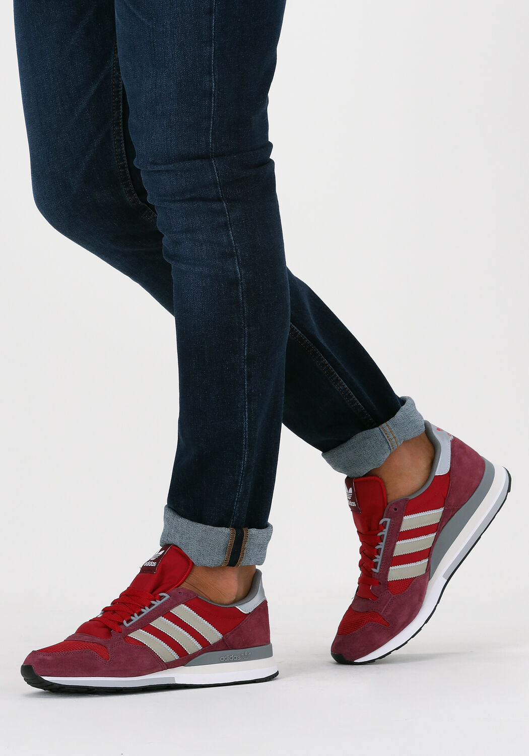 Rode ADIDAS Lage sneakers ZX 500 - large