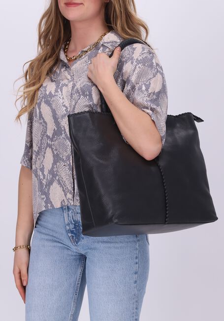 Zwarte SHABBIES Shopper HANDBAG L 213020029 Zwarte SHABBIES Shopper HANDBAG L 213020029 - large