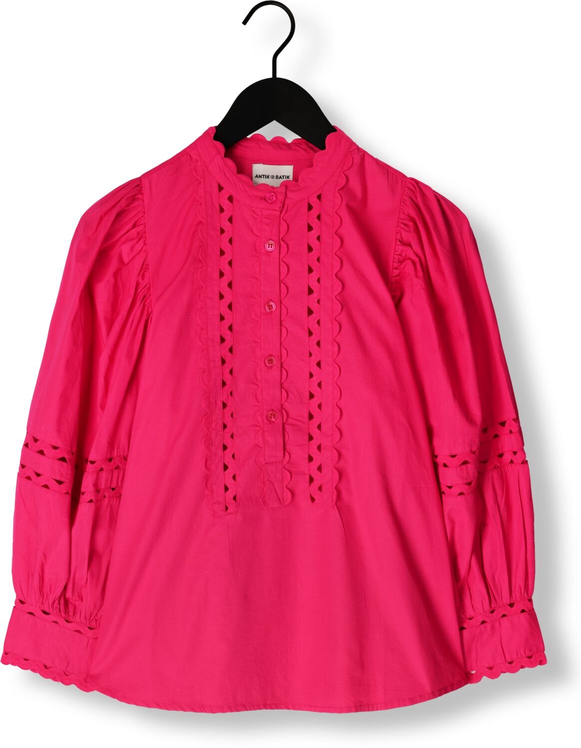 ANTIK BATIK Dames Blouses Rodo Blouse Fuchsia