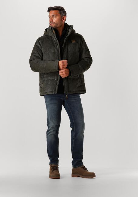 Donkergroene PME LEGEND Gewatteerde jas GOBBLER - large