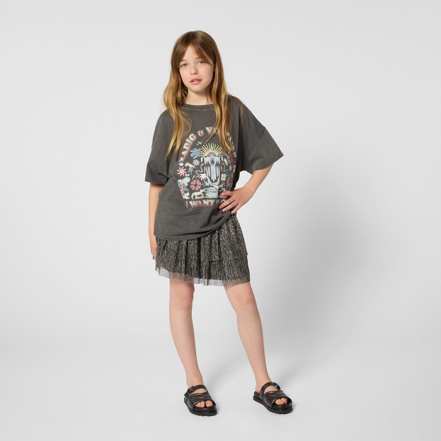 Zwarte ZADIG & VOLTAIRE T-shirt X60528 - large