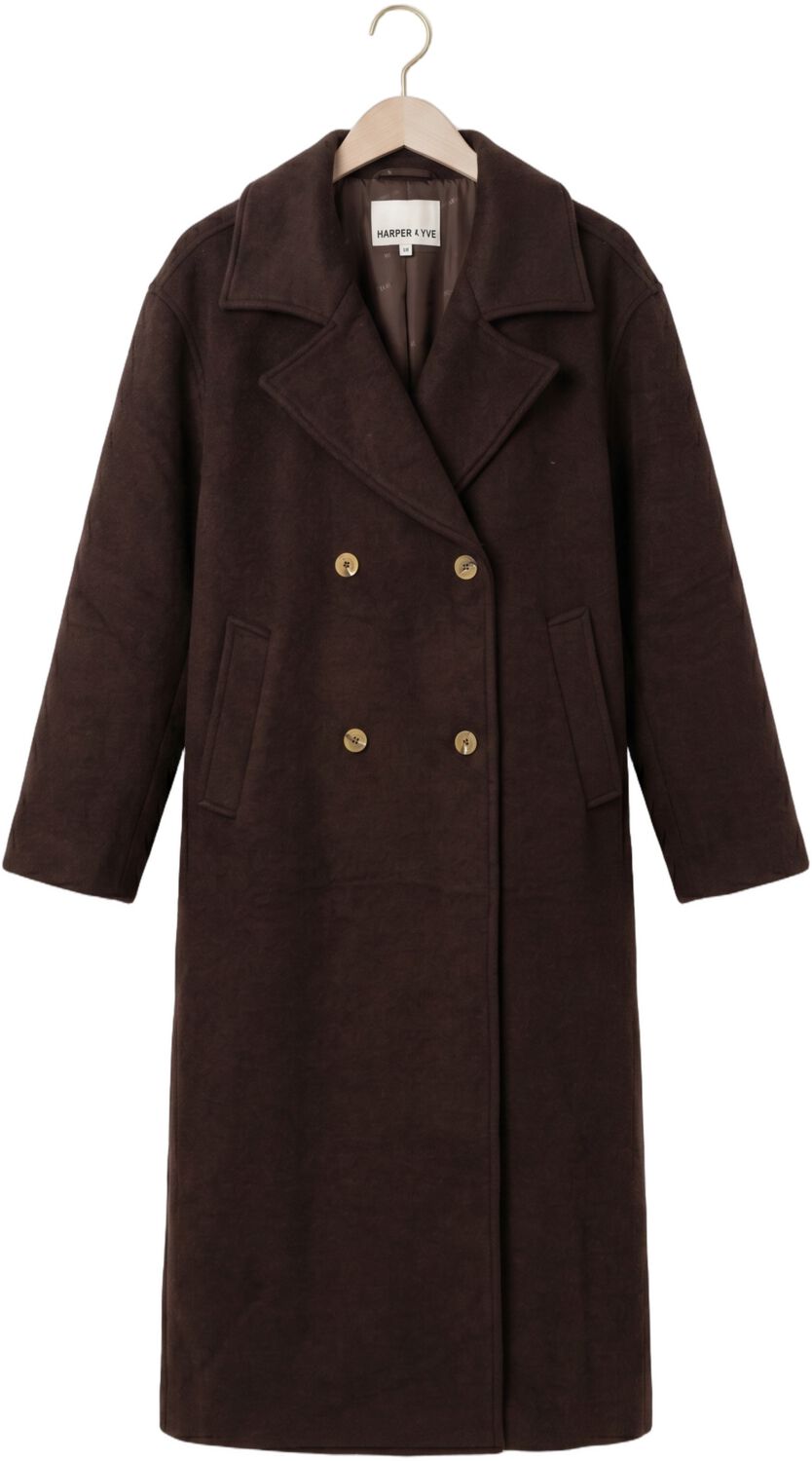 HARPER & YVE Dames Jassen Tina-co Bruin